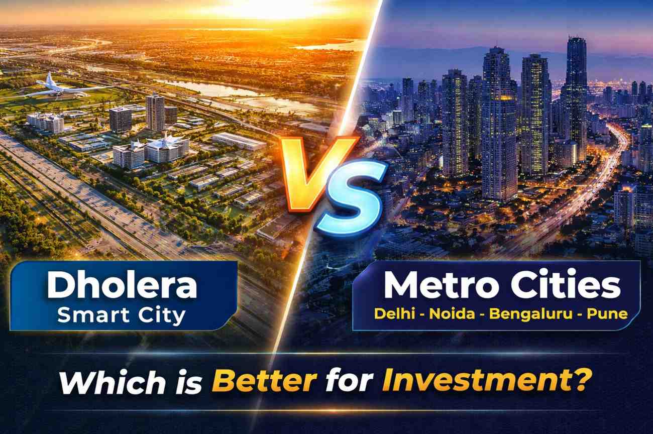 Dholera Smart City vs Traditional Metro Real Estate: Why Future Investors Are Shifting Early