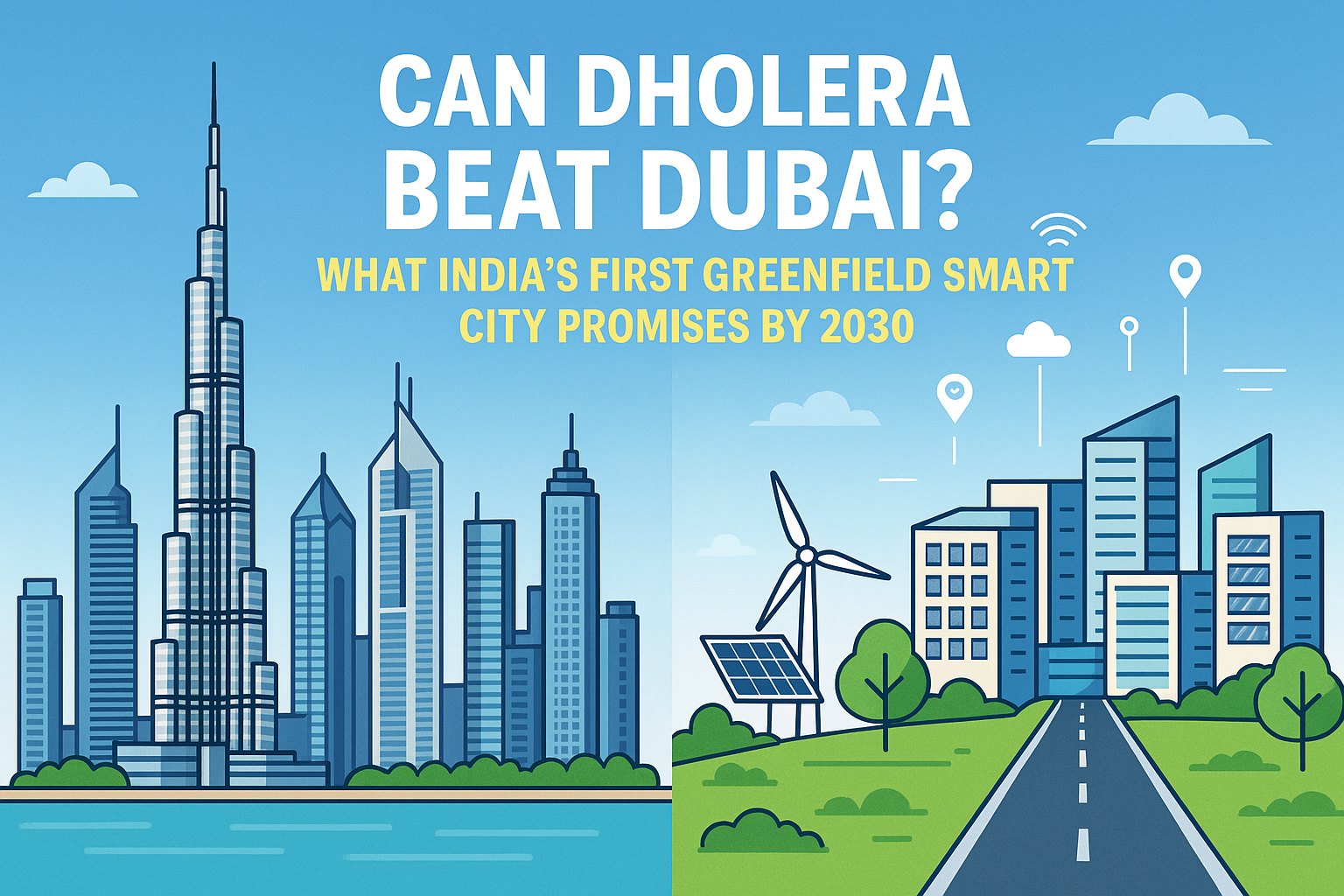 Can Dholera Beat Dubai? India’s First Greenfield Smart City Vision by 2030