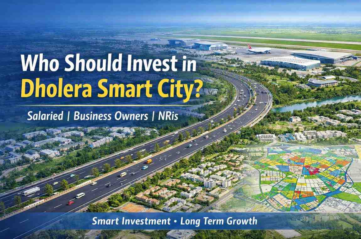 Who Should Invest in Dholera? Salaried, Business Owners or NRIs?