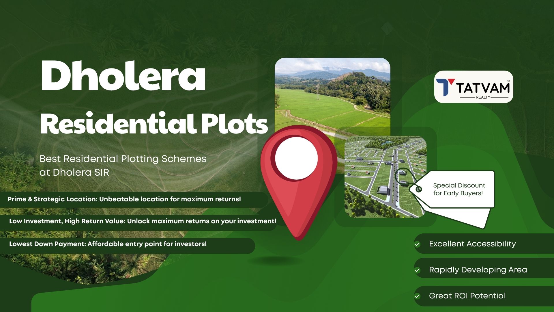 Dholera Residential Plots | Tatvam Reality Pvt Ltd