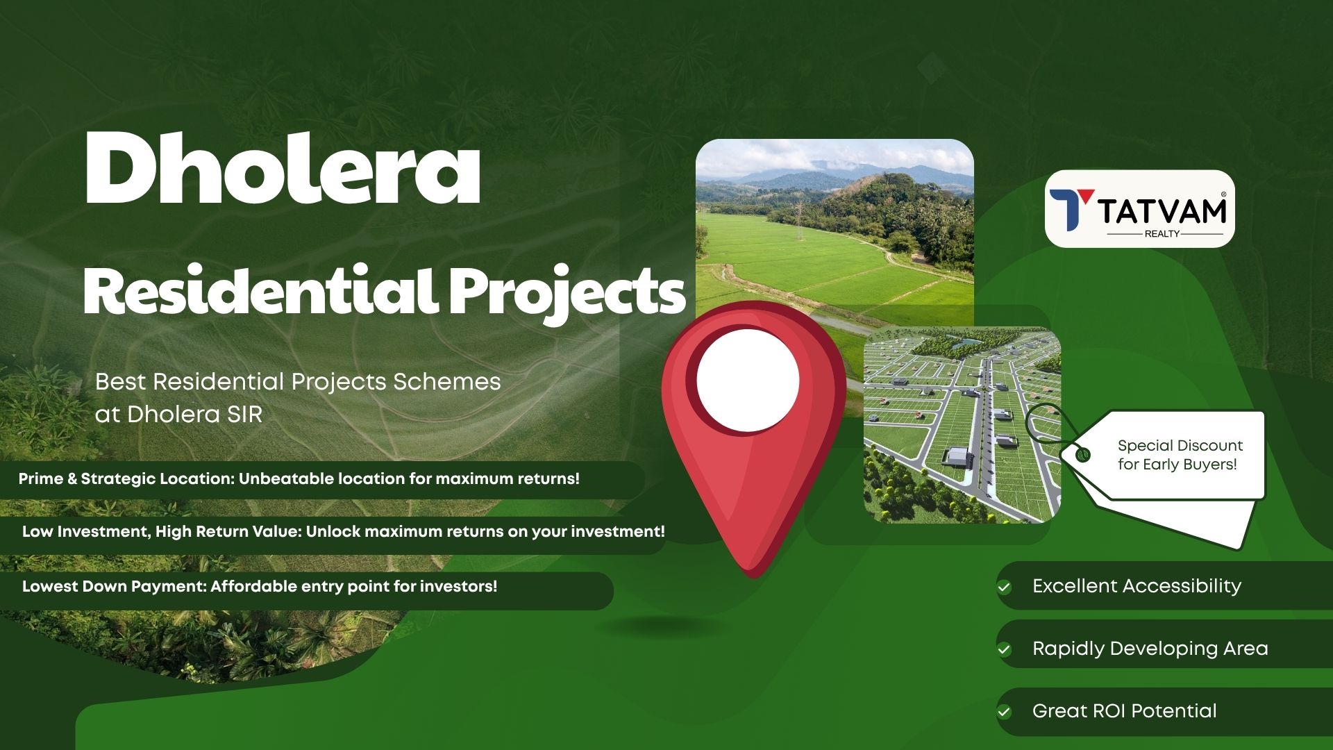Dholera Residential Projects | Tatvam Reality Pvt Ltd