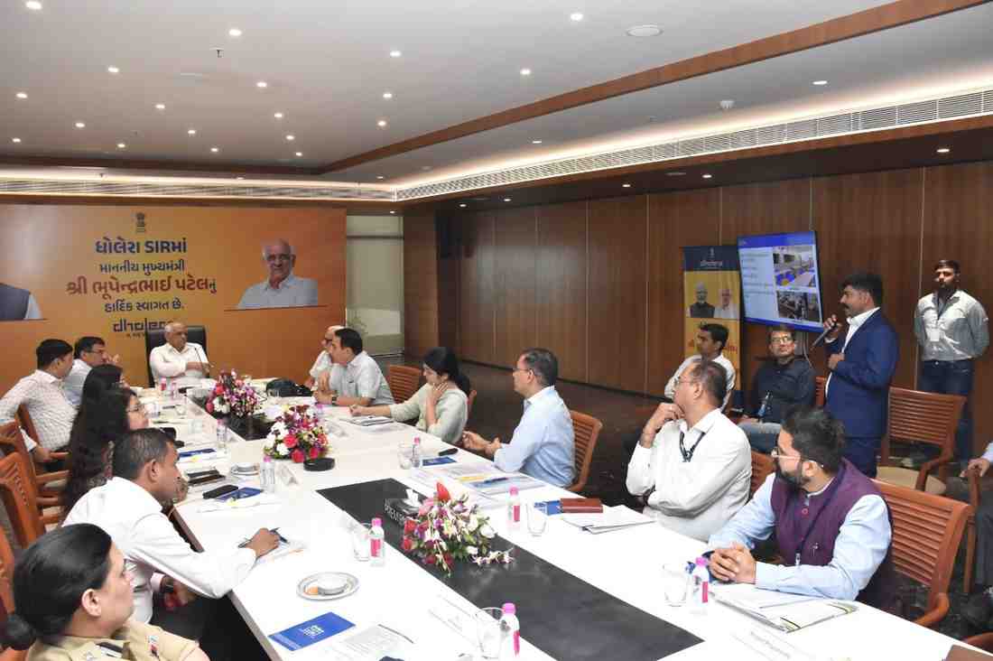 Ahmedabad-Dholera Expressway construction 95% complete; CM reviews progress of Dholera SIR