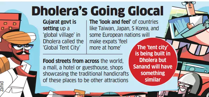 Dholera chips in to make expats feel at home