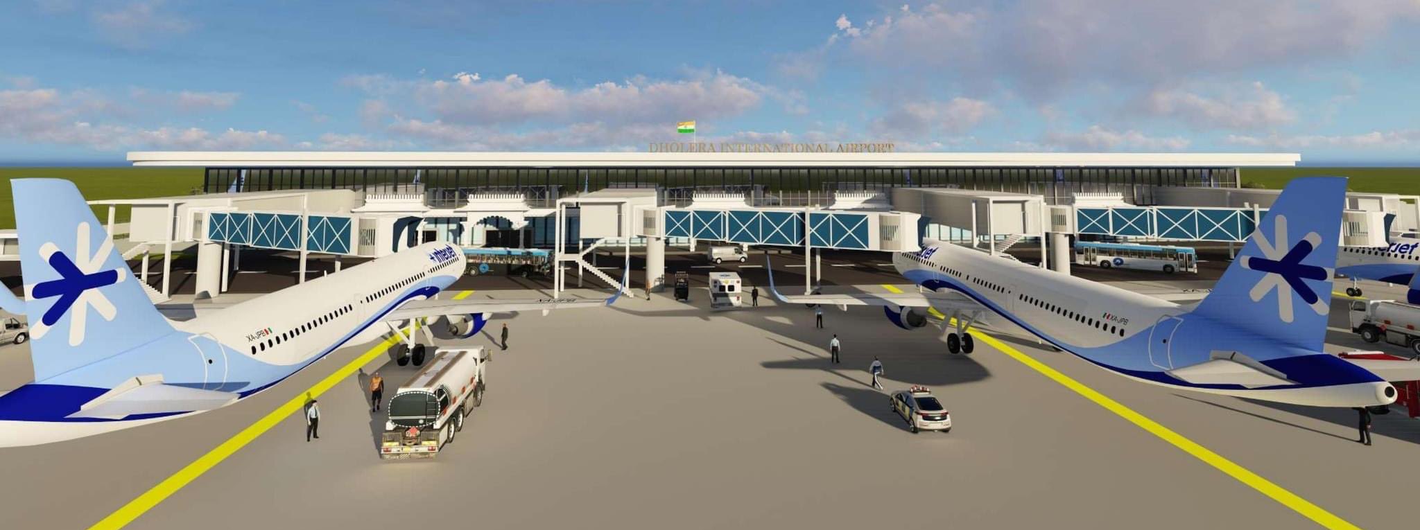 Tender issued for construction of terminal building at Dholera International Airport