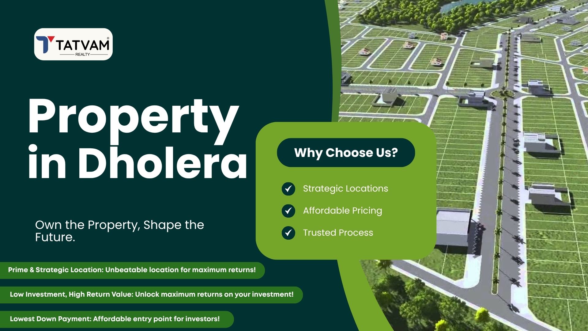 Property in Dholera | Tatvam Reality Pvt Ltd